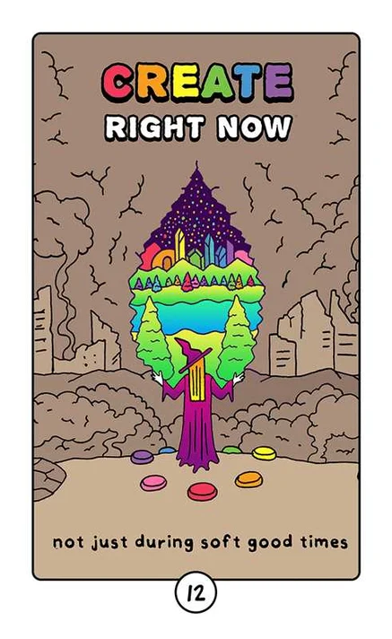 Rainbow Brainskull Oracle Deck by Ramin Nazer - Image 4