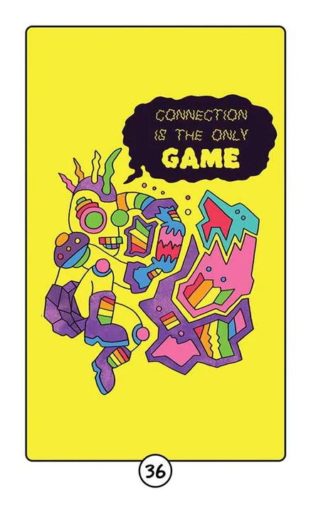 Rainbow Brainskull Oracle Deck by Ramin Nazer - Image 7