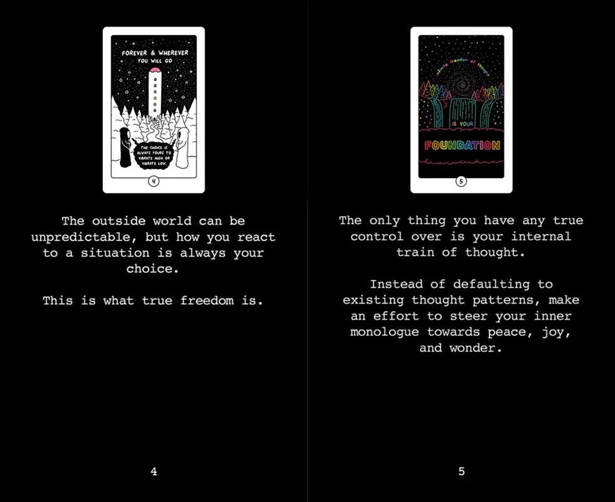 Rainbow Brainskull Oracle Deck by Ramin Nazer - Image 8