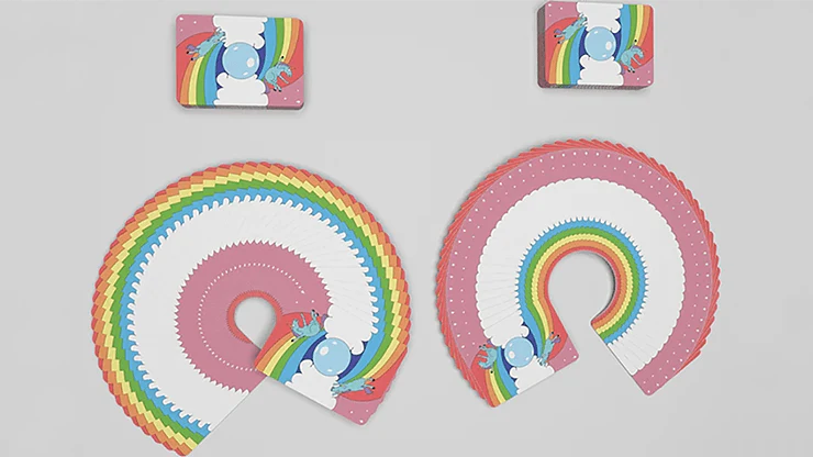 Rainbow Unicorn Fun Time! Playing Cards USPCC - Image 5