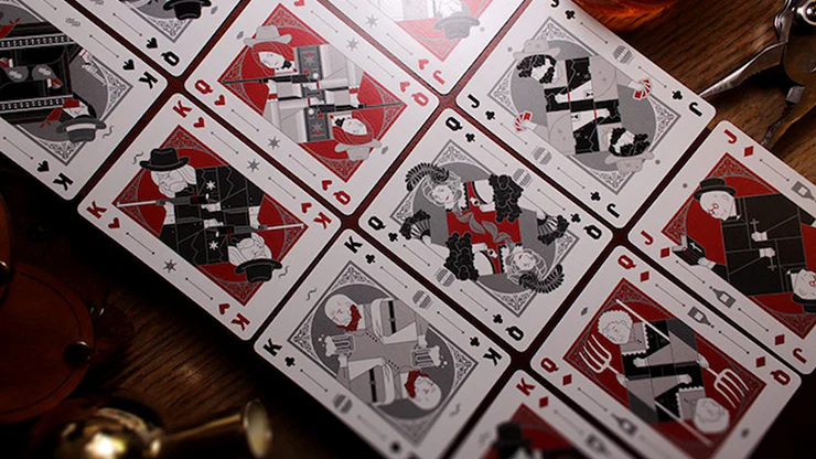 Rattler Gorge Noir Playing Cards Cartamundi - Image 2