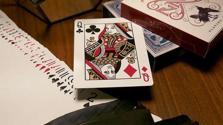 Ravn Red Playing Cards Deck USPCC - Image 3