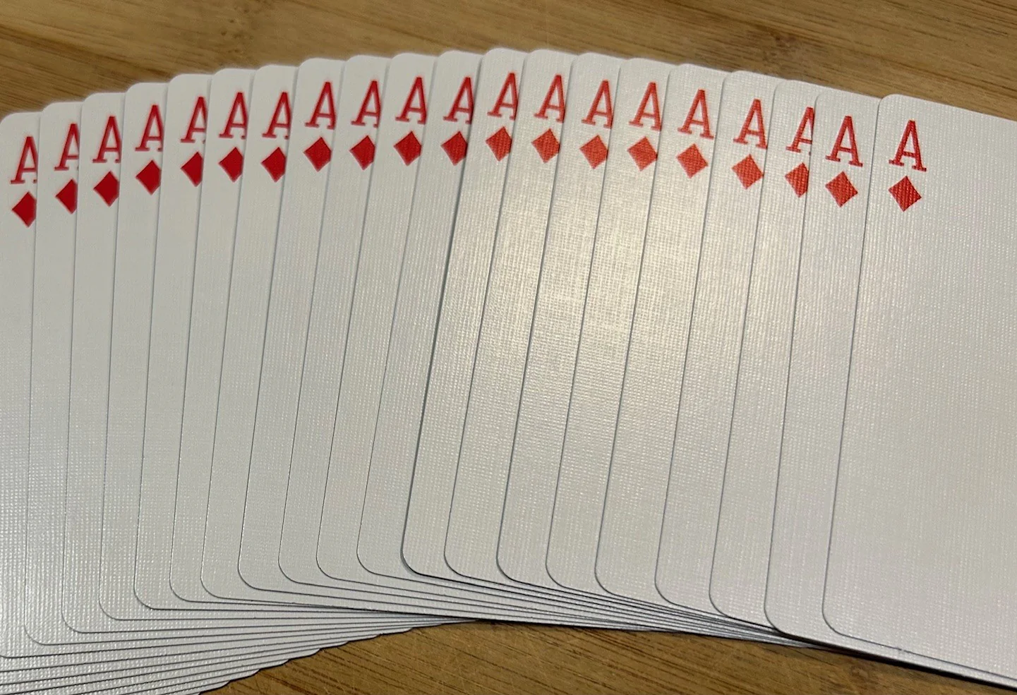 Red One-Way Forcing Deck - Ace of Diamonds - Image 2