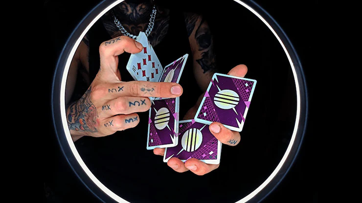 Retro Wave Playing Cards USPCC - Image 3