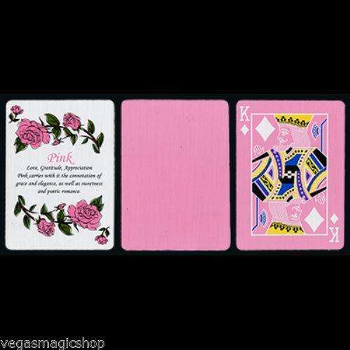 Reverse Fan Pink Back Tally-Ho Playing Cards - Image 3