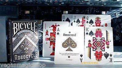 Robocycle Black Bicycle Playing Cards Deck - Image 5