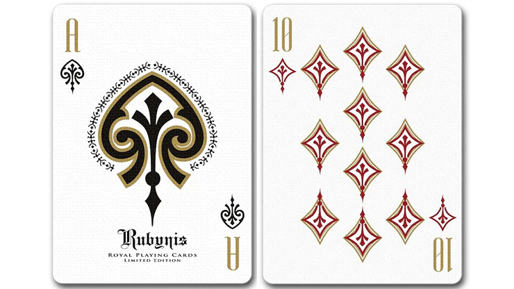 Rubynis Royal Playing Cards with Blue Wax Seal - Image 3