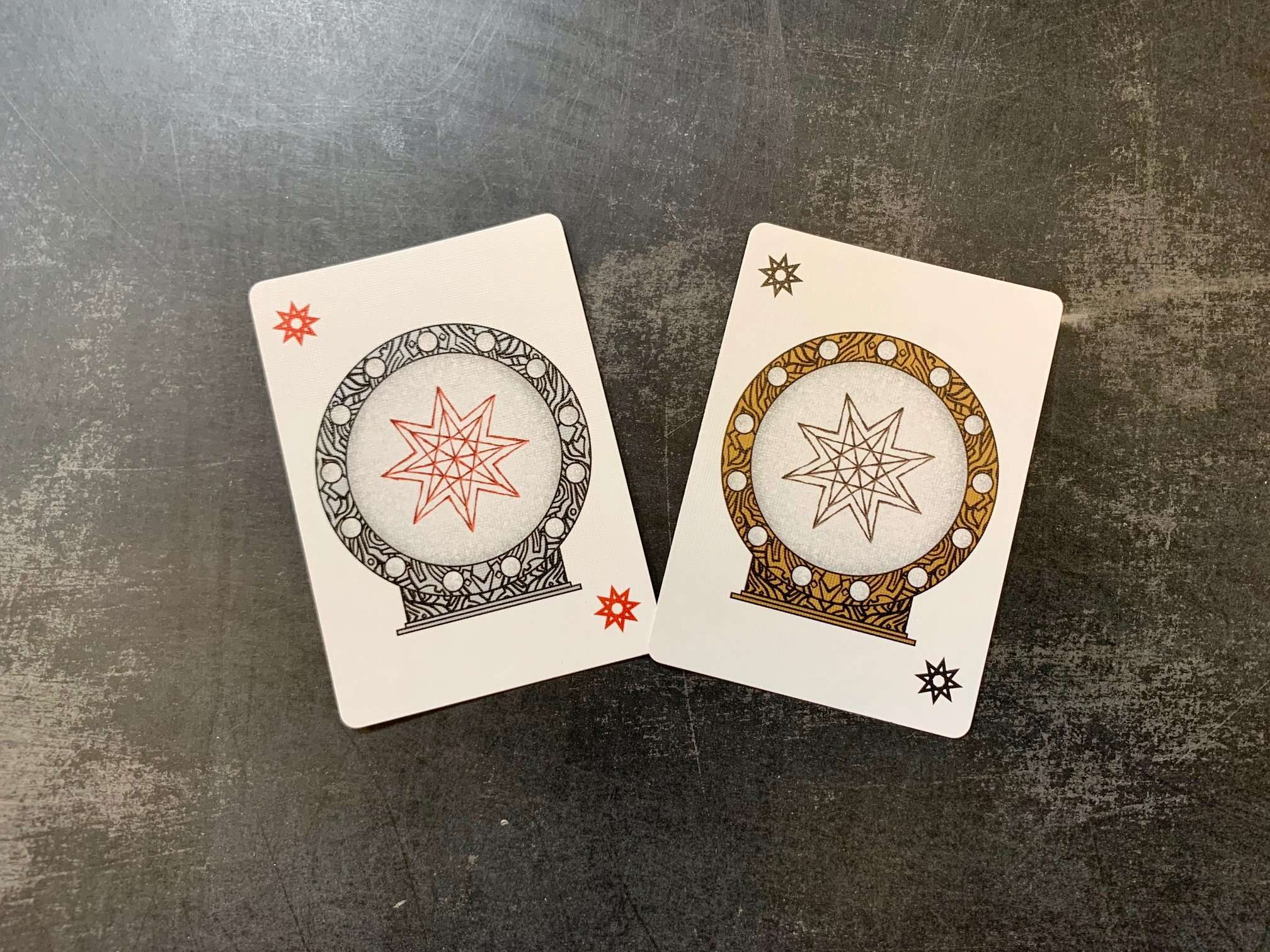 Runes Stripper Bicycle Playing Cards - Image 9