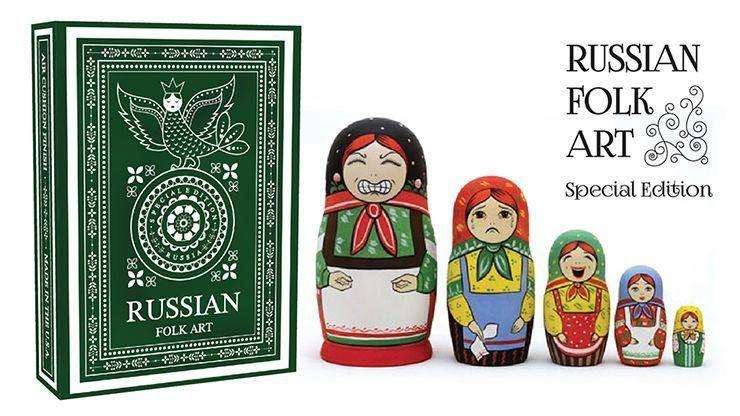 Russian Folk Art Special Edition Playing Cards USPCC - Image 2