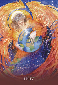 Sacred Earth Oracle Cards Blue Angel - Image 2