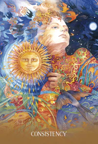 Sacred Earth Oracle Cards Blue Angel - Image 3