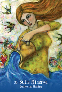 Sacred Mothers and Goddesses Oracle Cards Blue Angel - Image 2