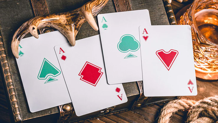 Sanctuary Playing Cards - Cyan - Image 5