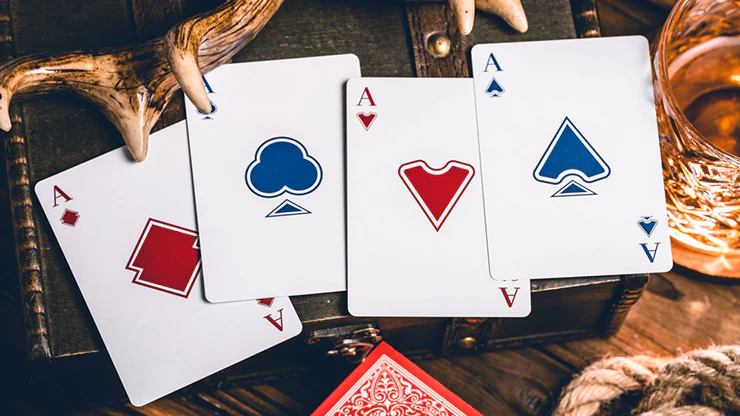 Sanctuary Playing Cards - Red - Image 5