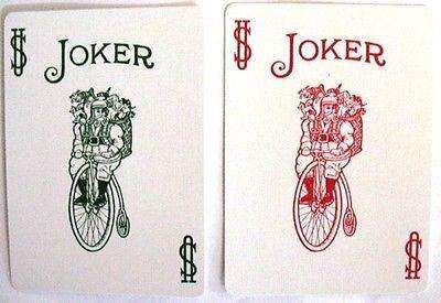 Santa Back Green Bicycle Playing Cards - Image 5
