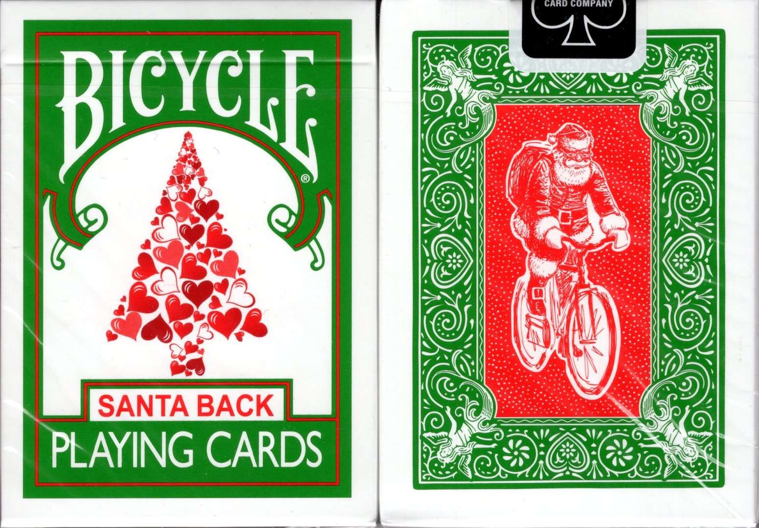 Santa Back v2 Bicycle Playing Cards - Image 3