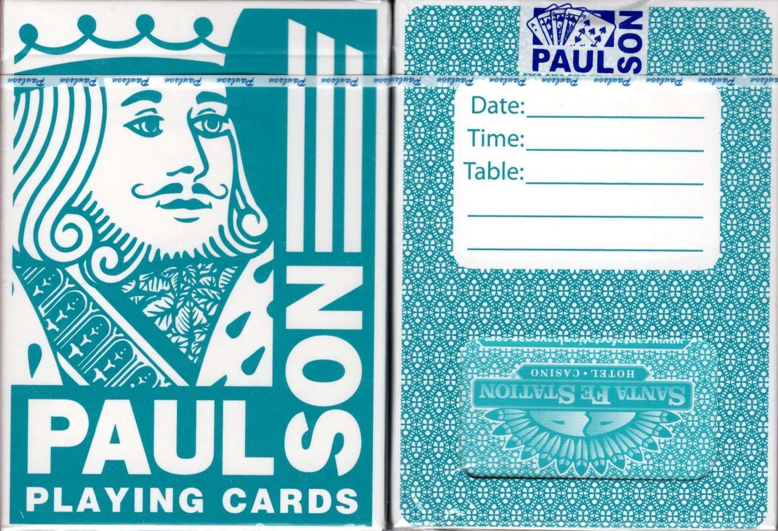 Santa Fe Casino Paulson Playing Cards