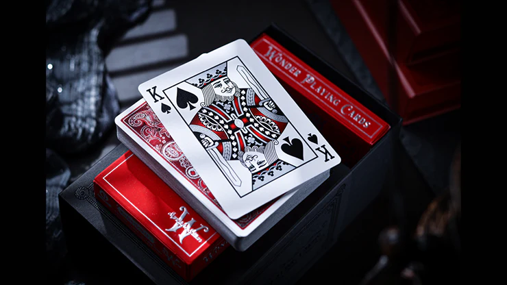 Scarlet Wonder Signature Cold Foil Playing Cards with Numbered Seal - Image 4