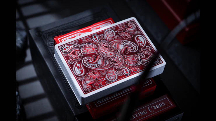 Scarlet Wonder Signature Cold Foil Playing Cards with Numbered Seal - Image 5