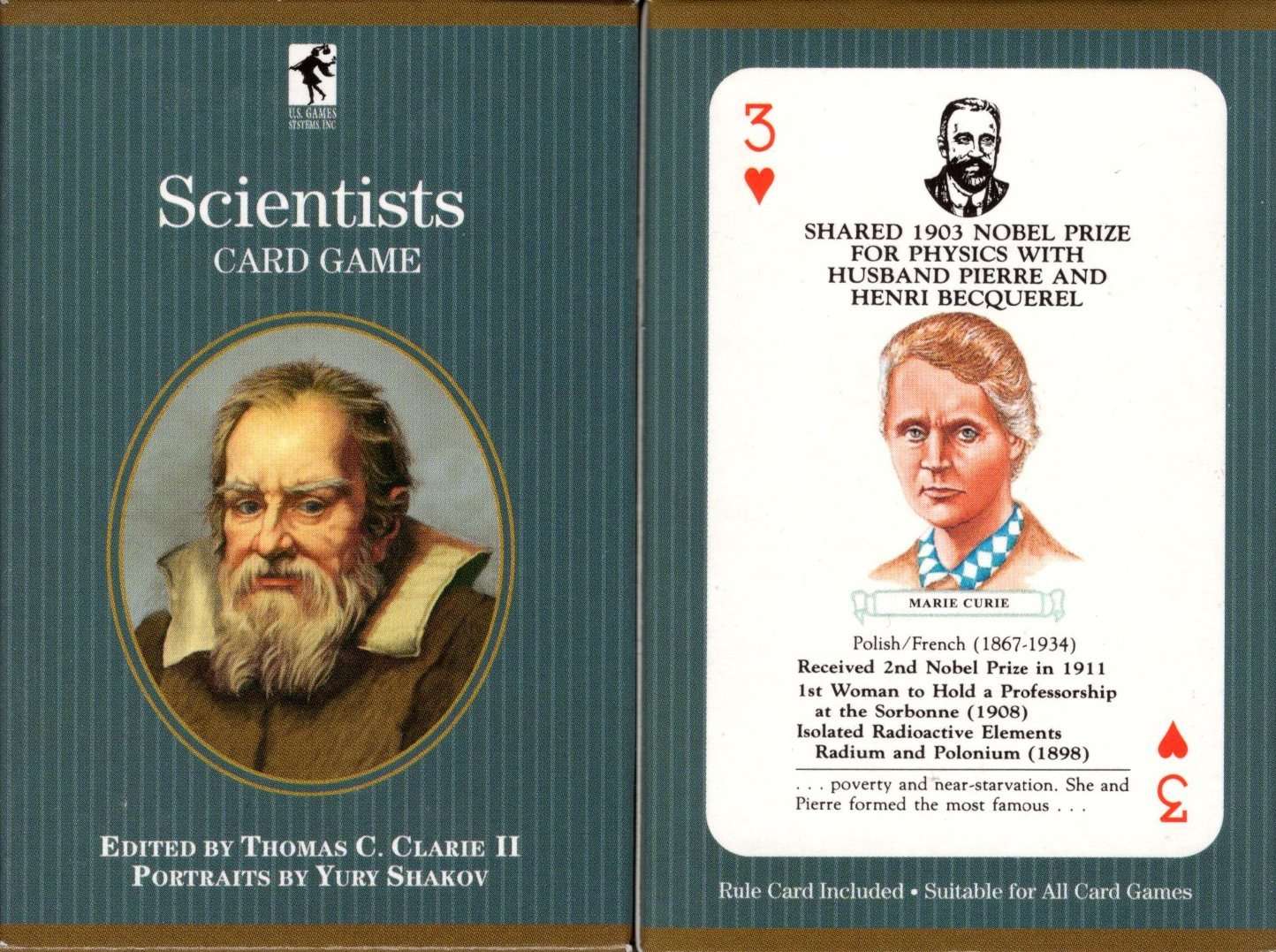Scientists Playing Cards USGS