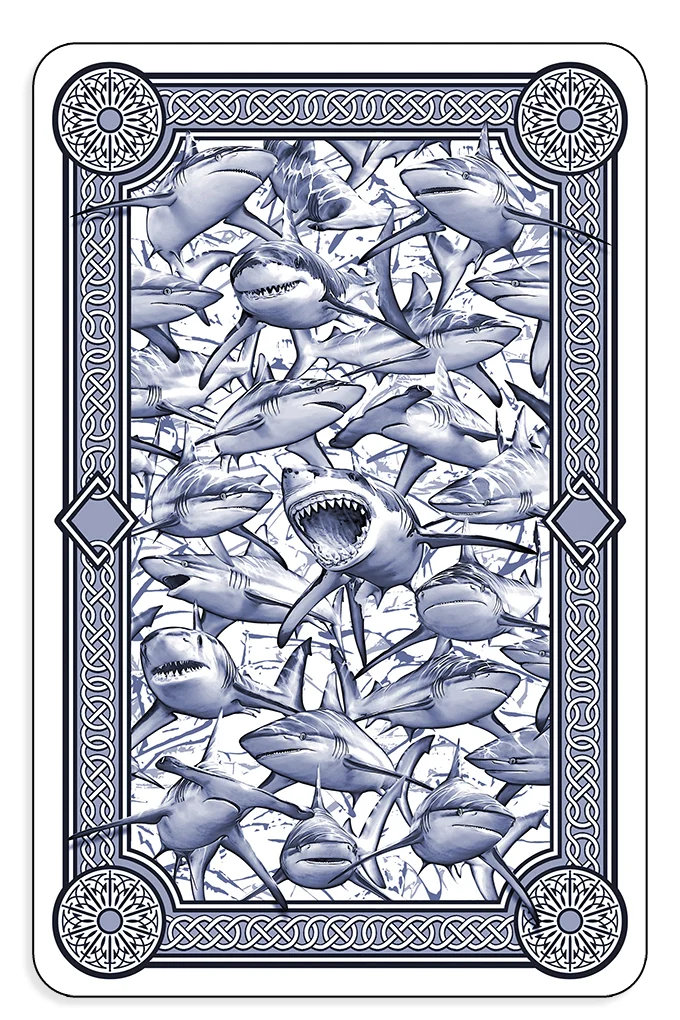 Sharks - 3D Playing Cards - Image 2