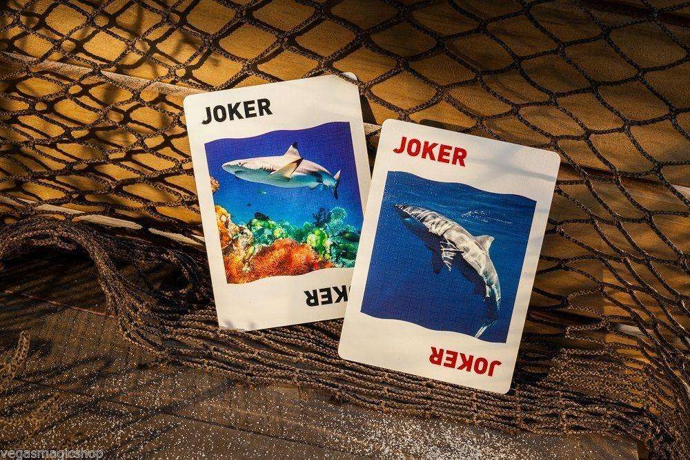 Sharks Bicycle Playing Cards Bilingual Box Edition - Image 4