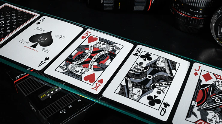 Shooters Collector's Black Playing Cards USPCC - Image 6
