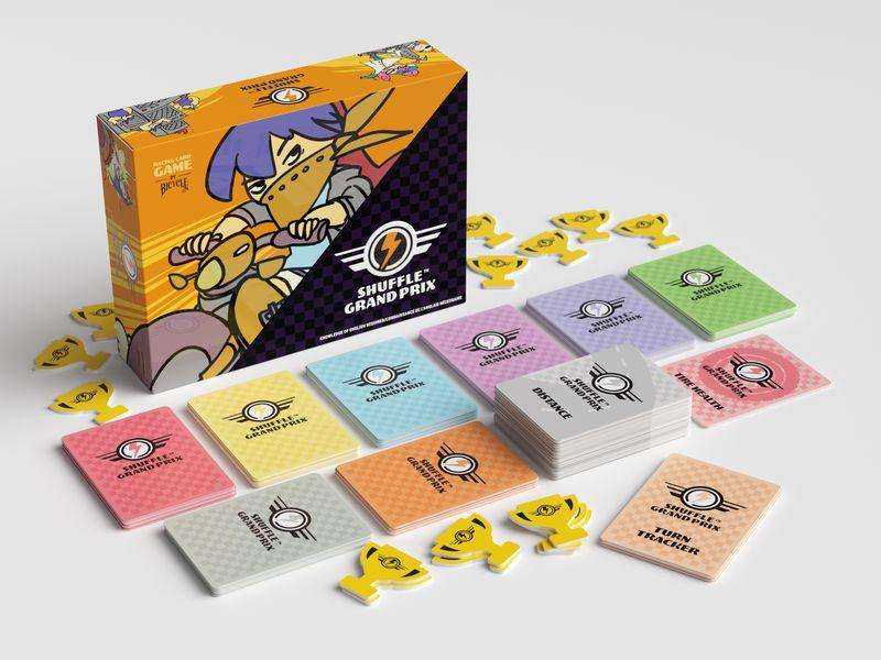 Shuffle Grand Prix Racing Card Game - Image 3