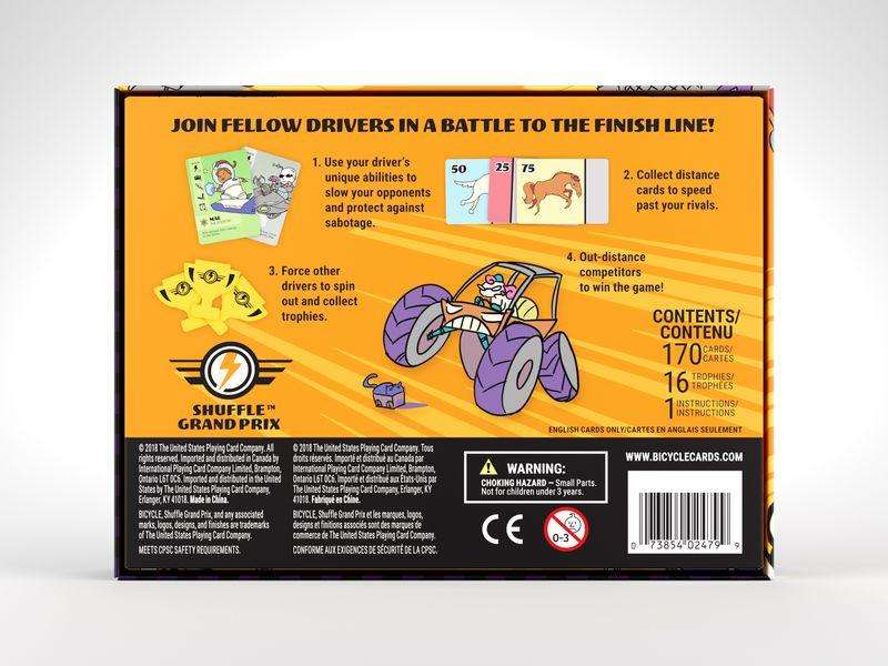 Shuffle Grand Prix Racing Card Game - Image 4