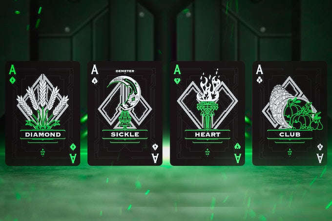 Sickle Gilded Playing Cards 2 Deck Set TPCC - Image 6