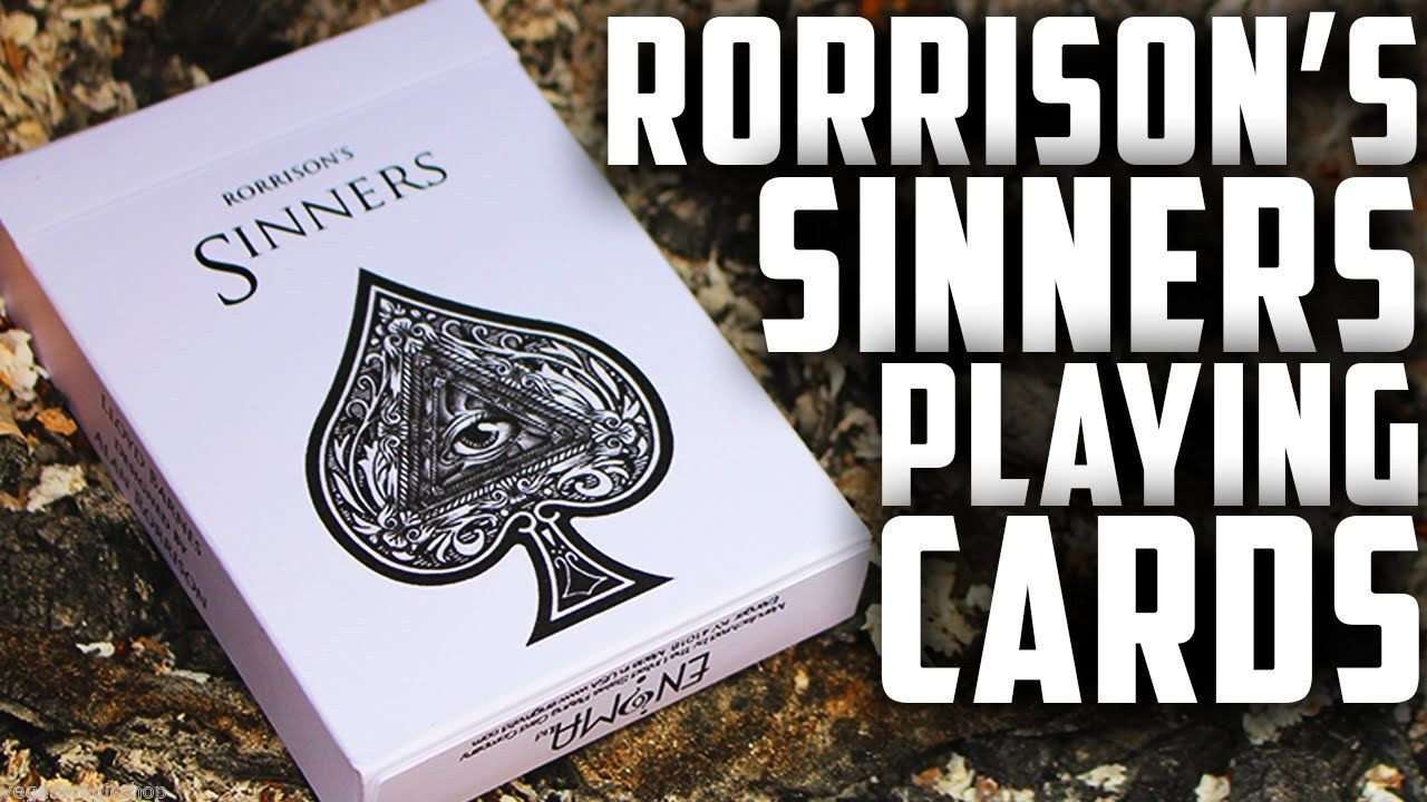 Sinners Playing Cards USPCC - Image 2