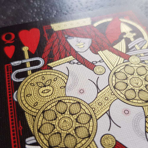 SINS Infernal Anima EX Gilded Playing Cards USPCC - Image 4