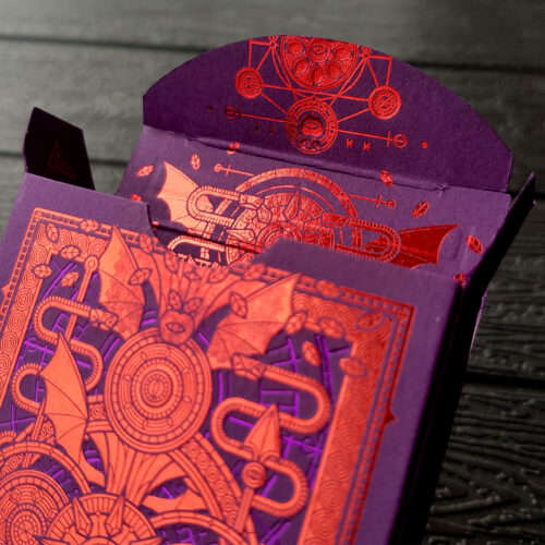 SINS Infernal Anima EX Gilded Playing Cards USPCC - Image 5