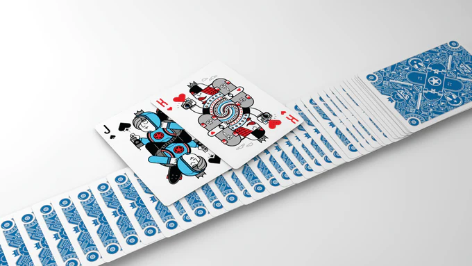Skateboard v1 Playing Cards USPCC - Image 3