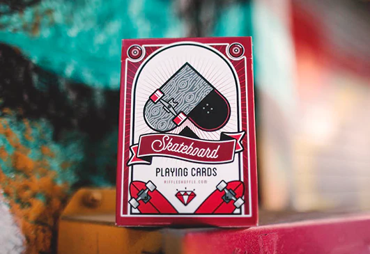 Skateboard v2 Marked Playing Cards USPCC - Image 2