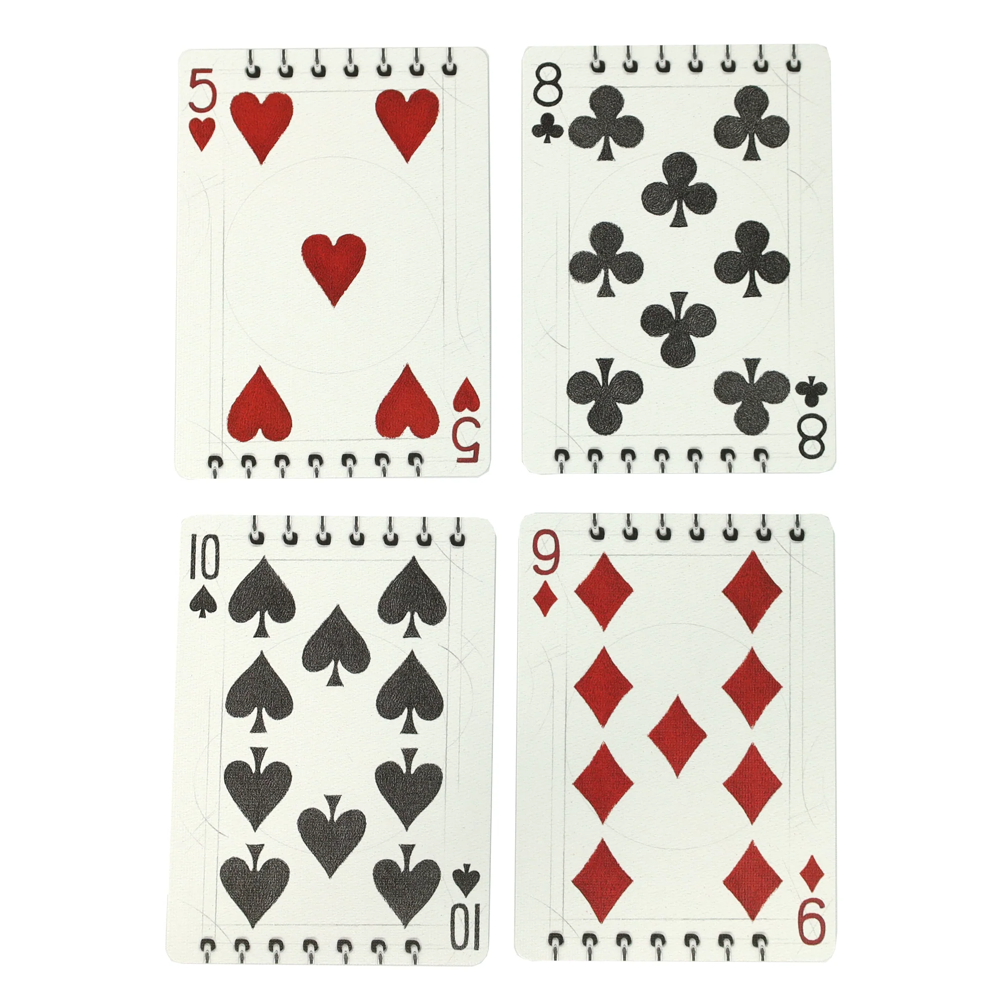Sketch & Draft Bicycle Artist Series Playing Cards - Limited Edition Set - Image 6