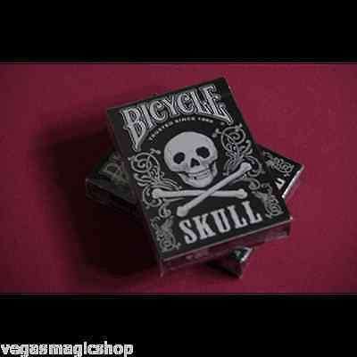 Skull Metallic Silver Bicycle Playing Cards - Image 6