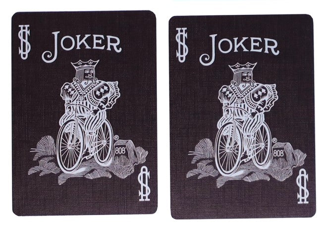 Skull Metallic Silver Bicycle Playing Cards - Image 9