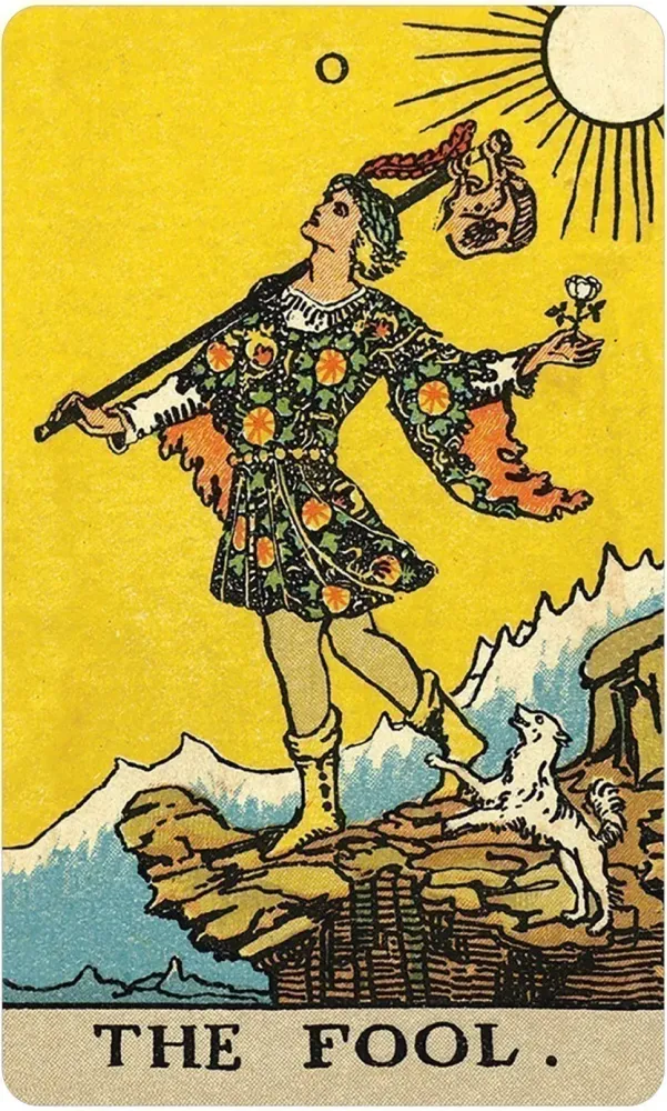 Smith-Waite Borderless Tarot Deck USGS - Image 2