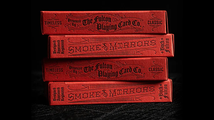 Smoke & Mirrors Anniversary Edition: Rouge Playing Cards by Dan & Dave - Image 5