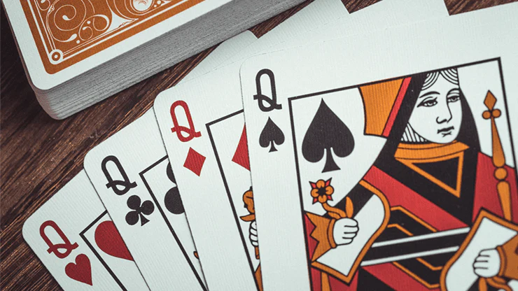 Smoke & Mirrors v8 Bronze Deluxe Playing Cards USPCC - Image 3