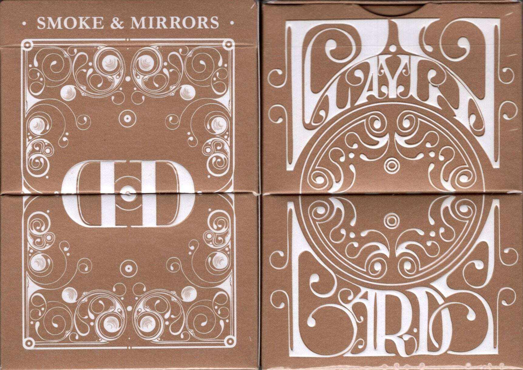 Smoke & Mirrors v8 Gold Deluxe Playing Cards USPCC