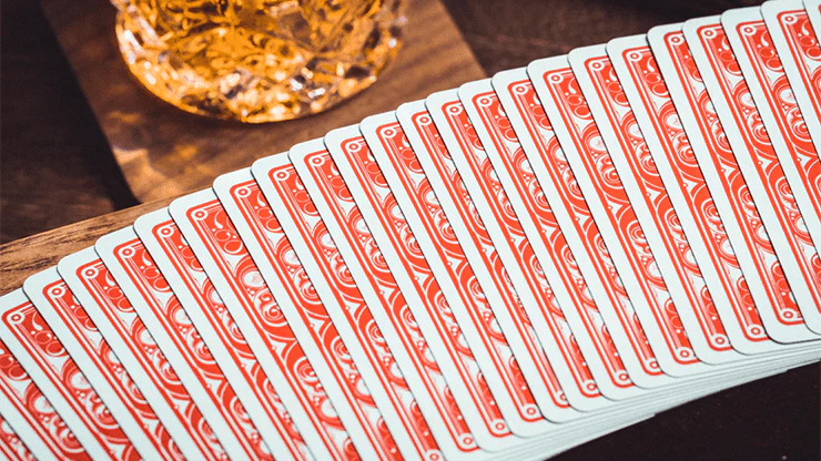 Smoke & Mirrors v8 Red Playing Cards USPCC - Image 4