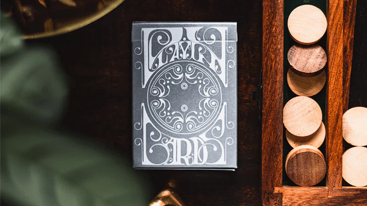 Smoke & Mirrors v8 Silver Playing Cards USPCC - Image 7