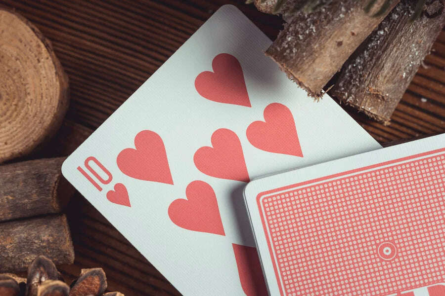 Smoke & Mirrors v9 Pink Playing Cards USPCC - Image 2