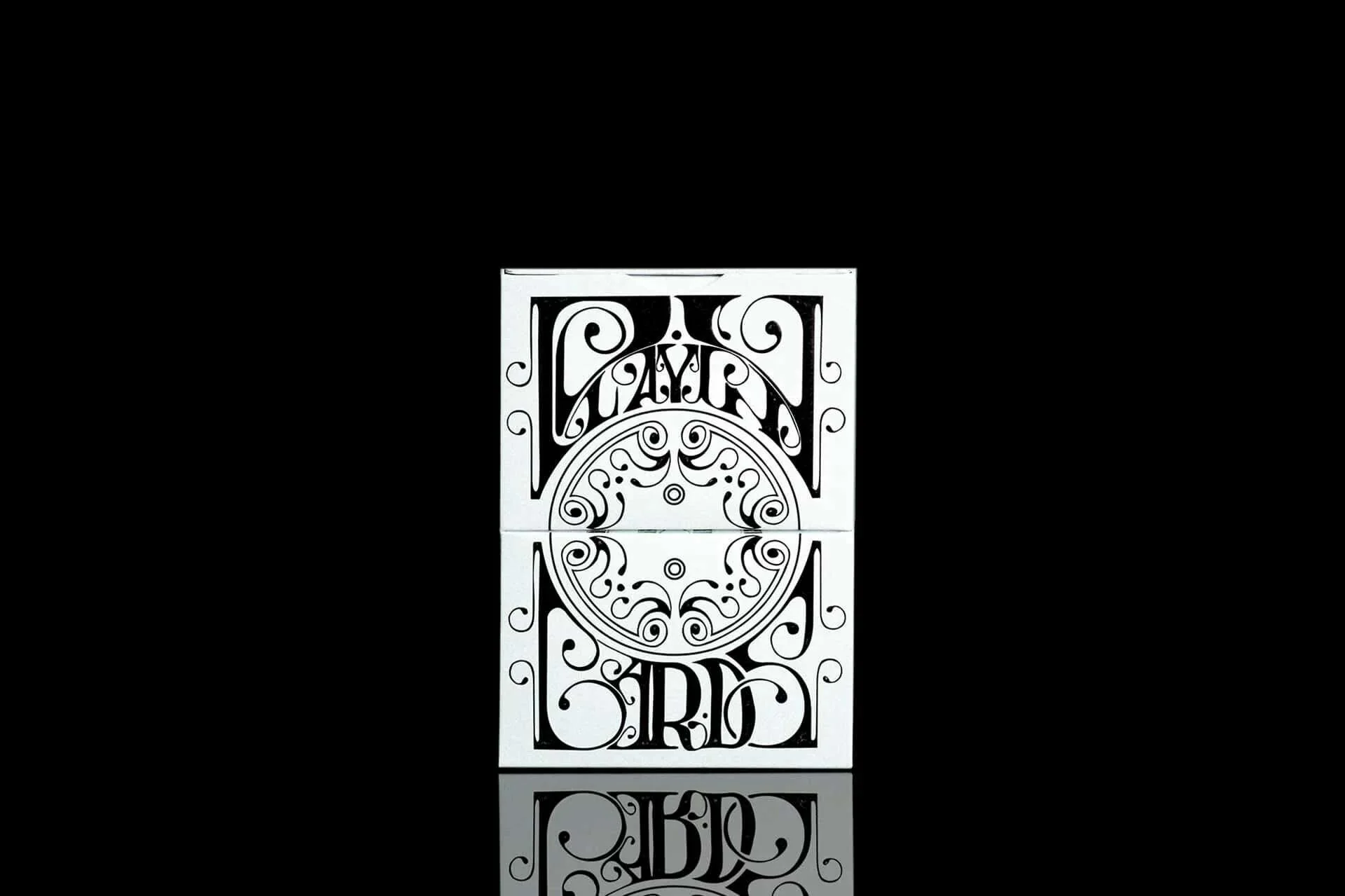 Smoke & Mirrors v8 White Deluxe Playing Cards USPCC - Image 2