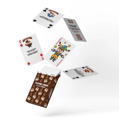 S'mores-Themed Playing Cards, Triva, Challenges, Smore Games - Image 6