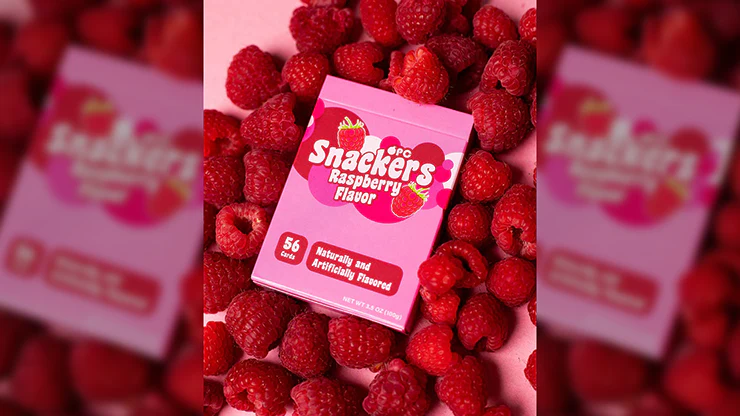Snackers Raspberry Playing Cards USPCC - Image 5
