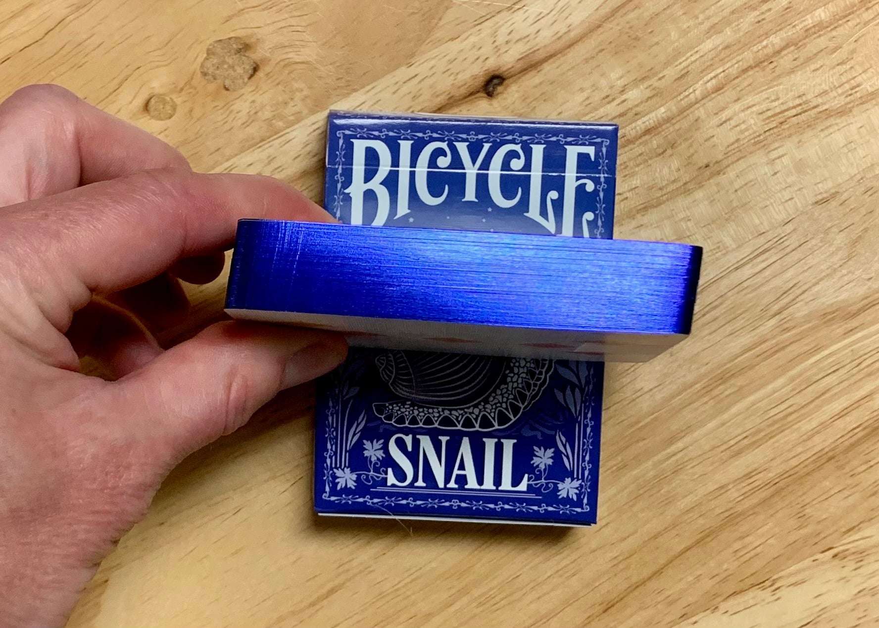 Snail Gilded Bicycle Playing Cards - Image 4