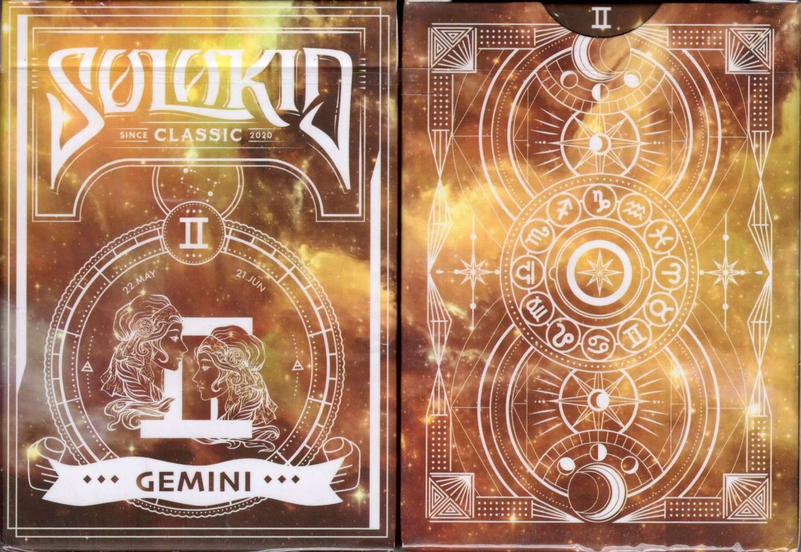 Solokid Constellation Series v2 Gemini Playing Cards MPC